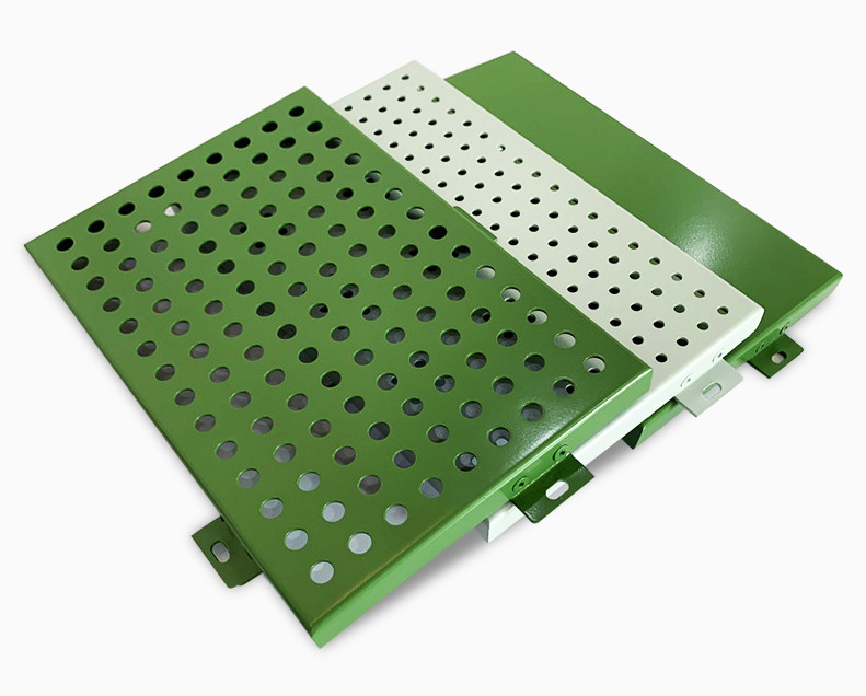 沖孔鋁單板、弧形鋁方通、鋁花格、鋁空調(diào)罩