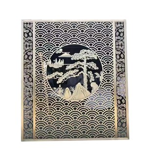 中式復(fù)古鋁窗花